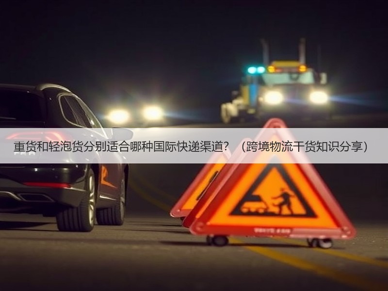 重货和轻泡货分别适合哪种国际快递渠道？（跨境物流干货知识分享）
