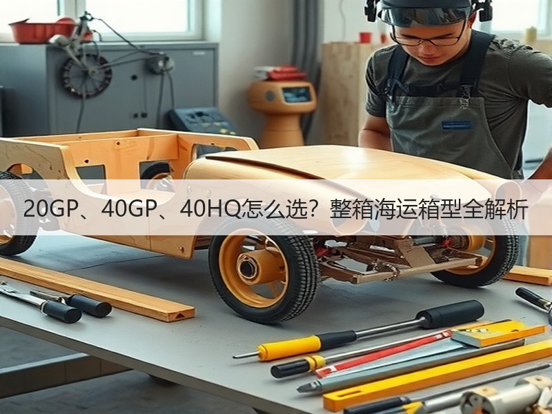 20GP、40GP、40HQ怎么选？整箱海运箱型全解析