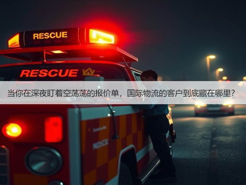 当你在深夜盯着空荡荡的报价单,国际物流的客户到底藏在哪里? 当你在深夜盯着空荡荡的报价单,国际物流的客户到底藏在哪里?