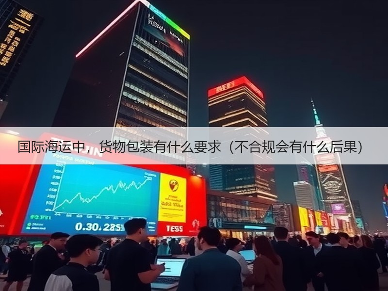 国际海运中，货物包装有什么要求（不合规会有什么后果）