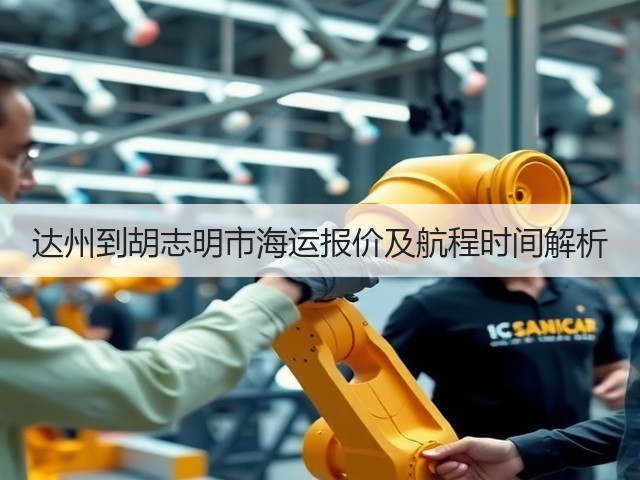 达州到胡志明市海运报价及航程时间解析(图1)