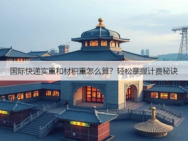 国际快递实重和材积重怎么算？轻松掌握计费秘诀(图2)