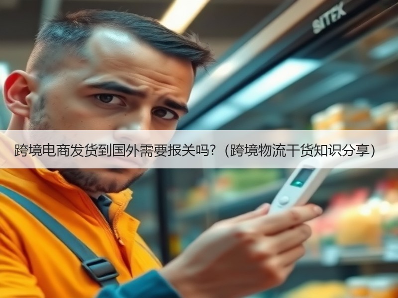 跨境电商发货到国外需要报关吗?(跨境物流干货知识分享) 跨境电商发货到国外需要报关吗?(跨境物流干货知识分享)