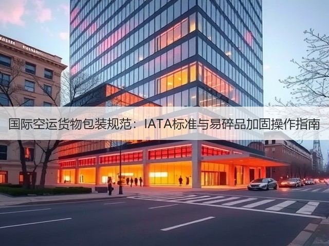 国际空运货物包装规范：IATA标准与易碎品加固操作指南(图3)