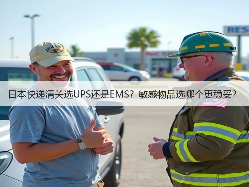 日本快递清关选UPS还是EMS？敏感物品选哪个更稳妥？
