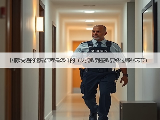 国际快递的运输流程是怎样的(从揽收到签收要经过哪些环节)(图3) 国际快递的运输流程是怎样的(从揽收到签收要经过哪些环节)(图3)