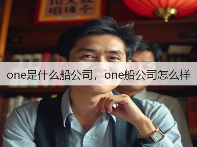 one是什么船公司,one船公司怎么样(图1) one是什么船公司,one船公司怎么样(图1)