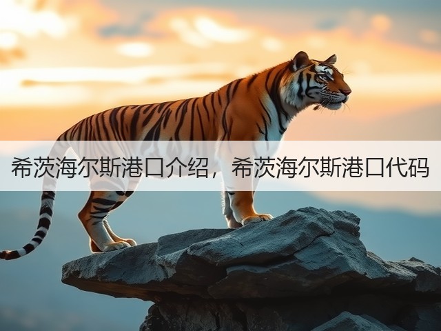 希茨海尔斯港口介绍，希茨海尔斯港口代码(图2)
