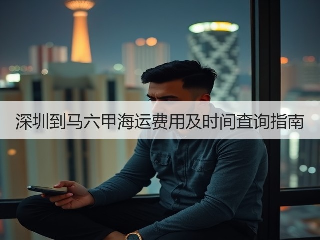 深圳到马六甲海运费用及时间查询指南(图1) 深圳到马六甲海运费用及时间查询指南(图1)