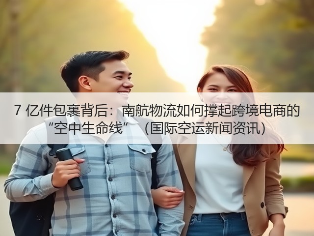 7 亿件包裹背后:南航物流如何撑起跨境电商的 “空中生命线”(国际空运新闻资讯)(图3) 7 亿件包裹背后:南航物流如何撑起跨境电商的 “空中生命线”(国际空运新闻资讯)(图3)