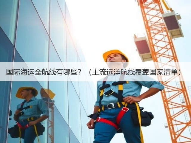 国际海运全航线有哪些？（主流远洋航线覆盖国家清单）(图2)