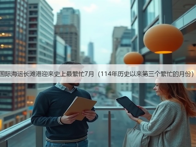 国际海运长滩港迎来史上最繁忙7月(114年历史以来第三个繁忙的月份)(图1) 国际海运长滩港迎来史上最繁忙7月(114年历史以来第三个繁忙的月份)(图1)