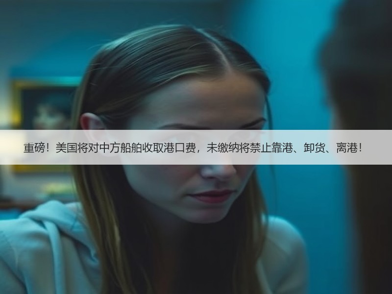 重磅!美国将对中方船舶收取港口费,未缴纳将禁止靠港、卸货、离港! 重磅!美国将对中方船舶收取港口费,未缴纳将禁止靠港、卸货、离港!