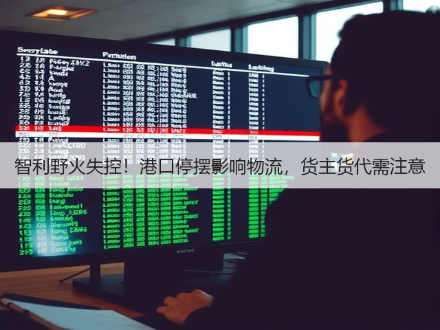 智利野火失控!港口停摆影响物流,货主货代需注意(图3) 智利野火失控!港口停摆影响物流,货主货代需注意(图3)