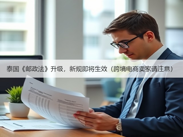 泰国《邮政法》升级,新规即将生效(跨境电商卖家请注意)(图1) 泰国《邮政法》升级,新规即将生效(跨境电商卖家请注意)(图1)