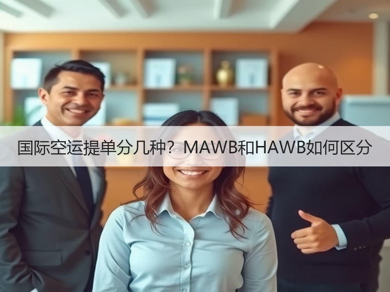 国际空运提单分几种？MAWB和HAWB如何区分