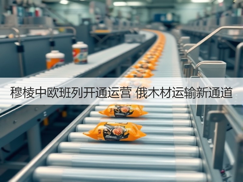 穆棱中欧班列开通运营 俄木材运输新通道 穆棱中欧班列开通运营 俄木材运输新通道