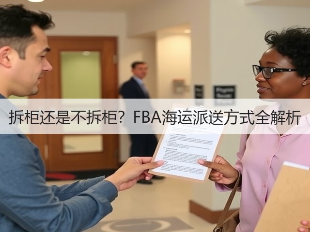 拆柜还是不拆柜?FBA海运派送方式全解析(图1) 拆柜还是不拆柜?FBA海运派送方式全解析(图1)