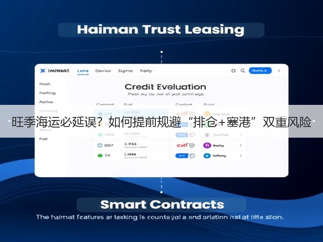 旺季海运必延误?如何提前规避“排仓+塞港”双重风险(图3) 旺季海运必延误?如何提前规避“排仓+塞港”双重风险(图3)