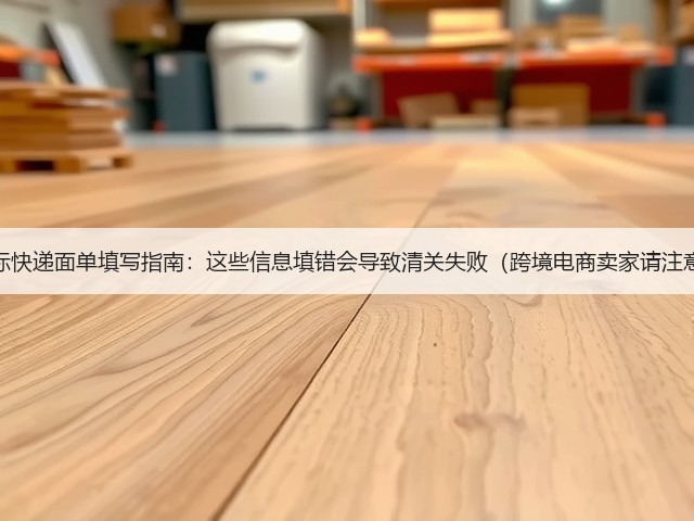 国际快递面单填写指南:这些信息填错会导致清关失败(跨境电商卖家请注意)(图2) 国际快递面单填写指南:这些信息填错会导致清关失败(跨境电商卖家请注意)(图2)