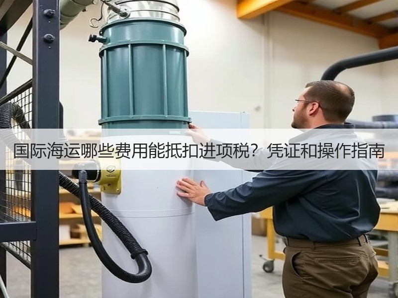 国际海运哪些费用能抵扣进项税？凭证和操作指南