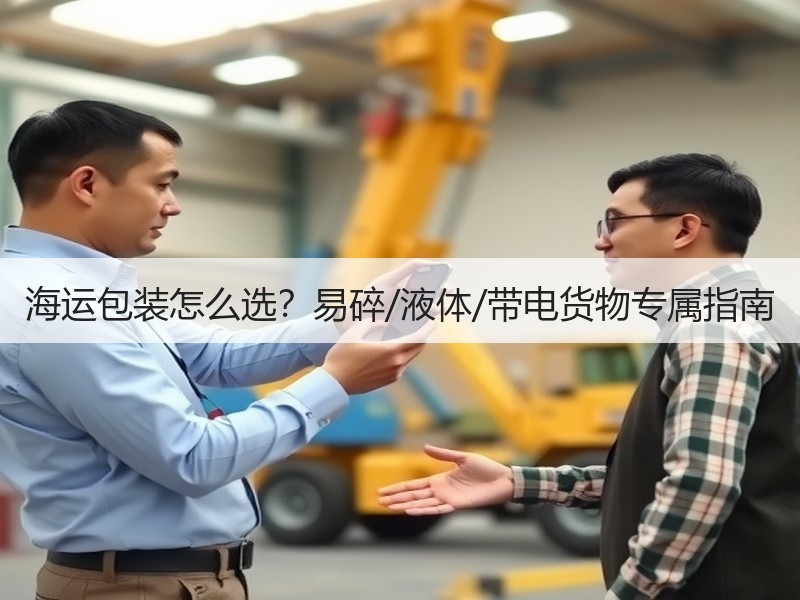 海运包装怎么选？易碎/液体/带电货物专属指南