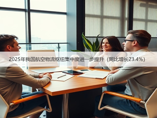 2025年我国航空物流枢纽集中度进一步提升(同比增长23.4%)(图3) 2025年我国航空物流枢纽集中度进一步提升(同比增长23.4%)(图3)