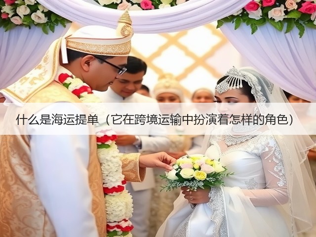 什么是海运提单(它在跨境运输中扮演着怎样的角色)(图1) 什么是海运提单(它在跨境运输中扮演着怎样的角色)(图1)