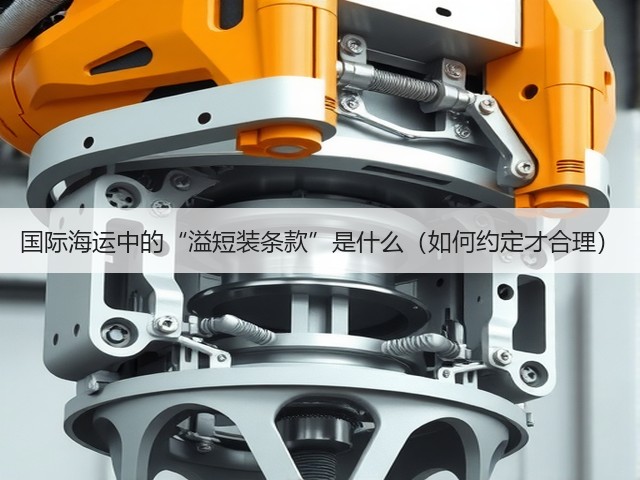 国际海运中的“溢短装条款”是什么(如何约定才合理)(图1) 国际海运中的“溢短装条款”是什么(如何约定才合理)(图1)