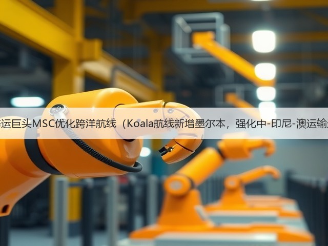 国际海运巨头MSC优化跨洋航线（Koala航线新增墨尔本，强化中-印尼-澳运输通道）(图1)