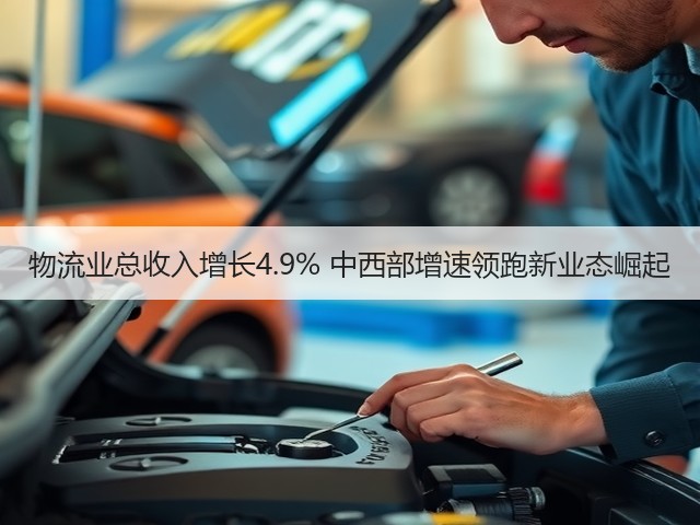物流业总收入增长4.9% 中西部增速领跑新业态崛起(图1) 物流业总收入增长4.9% 中西部增速领跑新业态崛起(图1)