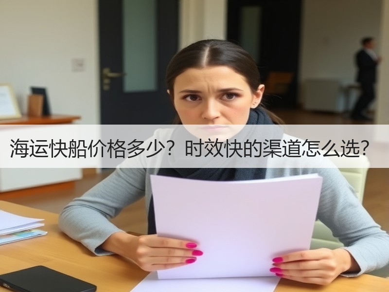海运快船价格多少?时效快的渠道怎么选? 海运快船价格多少?时效快的渠道怎么选?