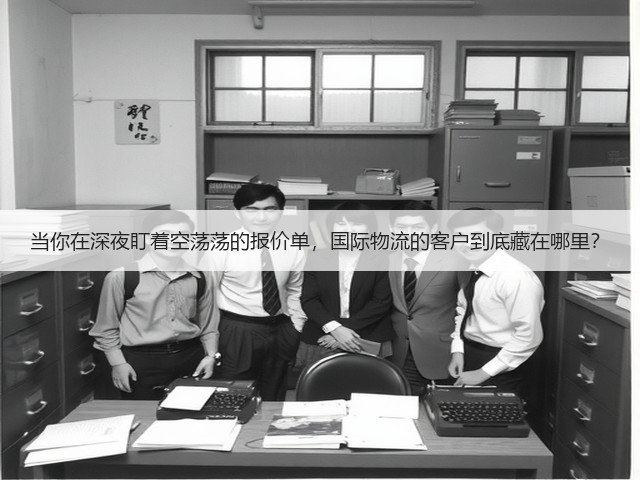 当你在深夜盯着空荡荡的报价单，国际物流的客户到底藏在哪里？(图3)