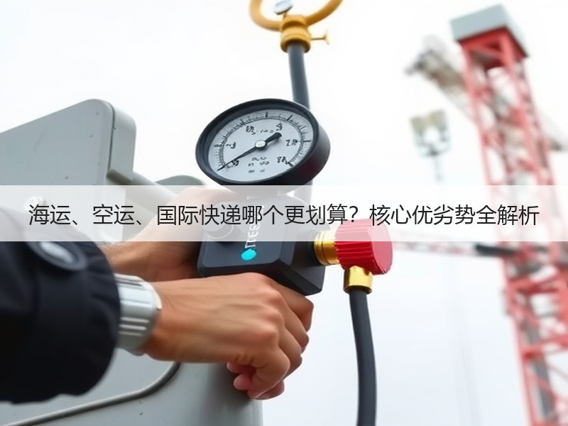 海运、空运、国际快递哪个更划算？核心优劣势全解析