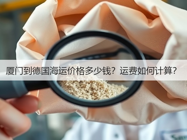 厦门到德国海运价格多少钱?运费如何计算?(图1) 厦门到德国海运价格多少钱?运费如何计算?(图1)