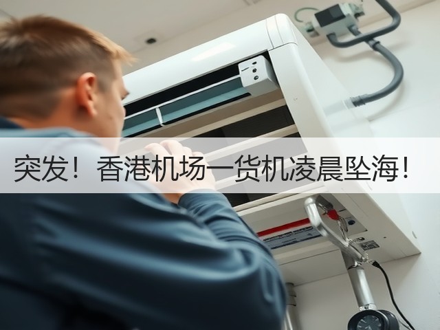 突发!香港机场一货机凌晨坠海!(图3) 突发!香港机场一货机凌晨坠海!(图3)