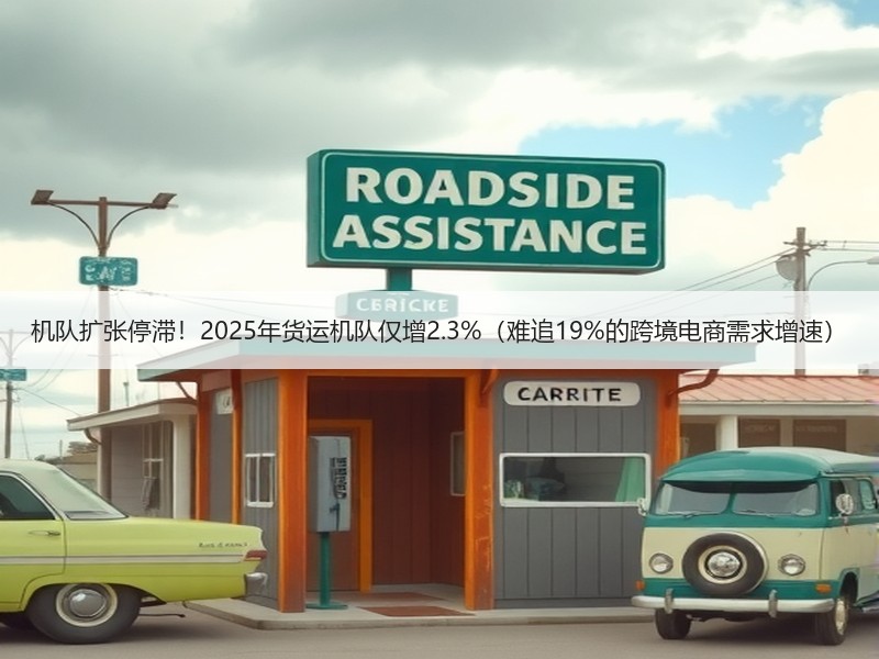 机队扩张停滞!2025年货运机队仅增2.3%(难追19%的跨境电商需求增速) 机队扩张停滞!2025年货运机队仅增2.3%(难追19%的跨境电商需求增速)