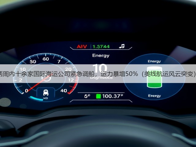 两周内十余家国际海运公司紧急调船,运力暴增50%(美线航运风云突变)(图2) 两周内十余家国际海运公司紧急调船,运力暴增50%(美线航运风云突变)(图2)