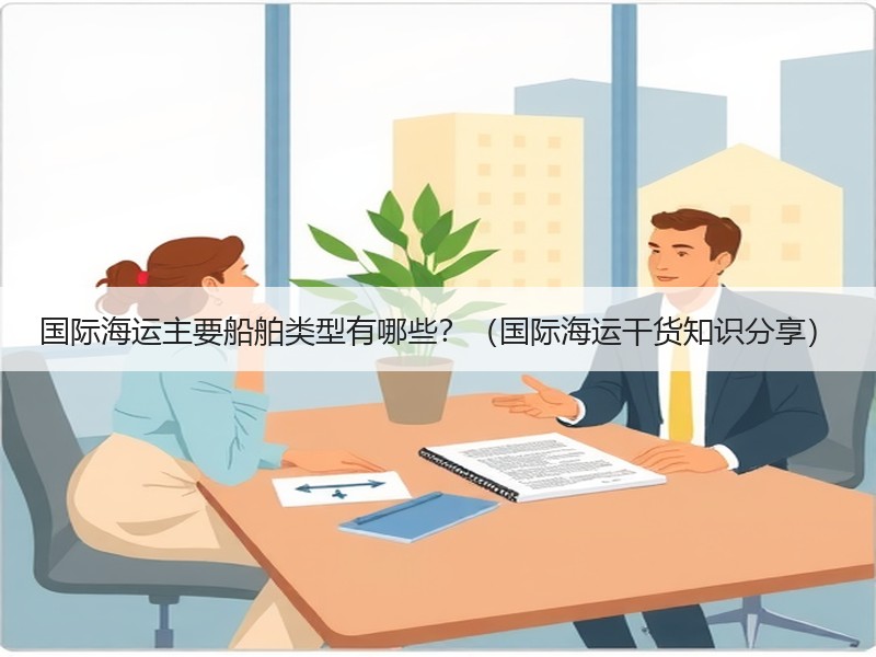 国际海运主要船舶类型有哪些?(国际海运干货知识分享) 国际海运主要船舶类型有哪些?(国际海运干货知识分享)