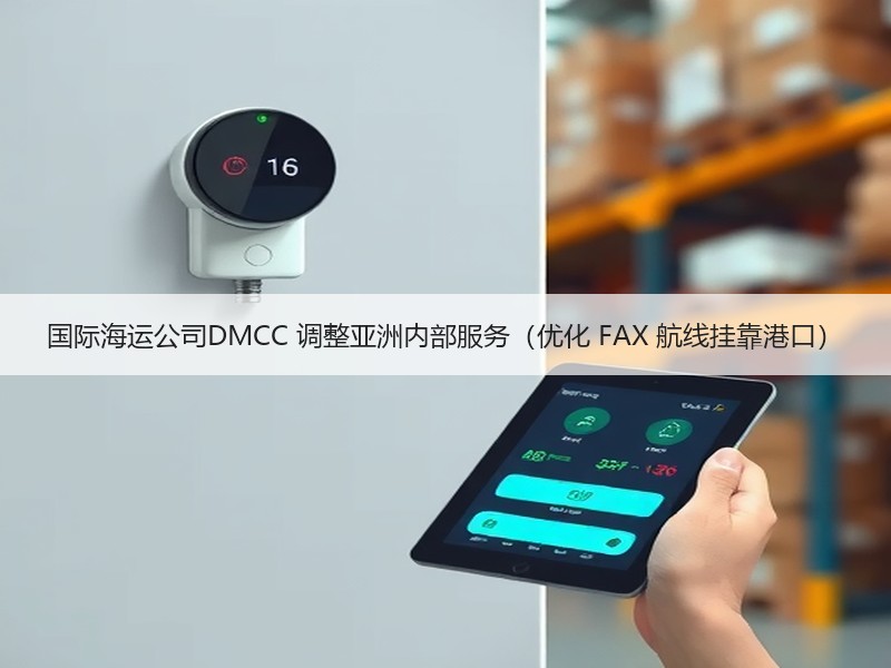 国际海运公司DMCC 调整亚洲内部服务（优化 FAX 航线挂靠港口）