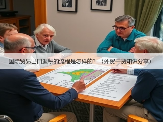 国际贸易出口退税的流程是怎样的？（外贸干货知识分享）(图1)