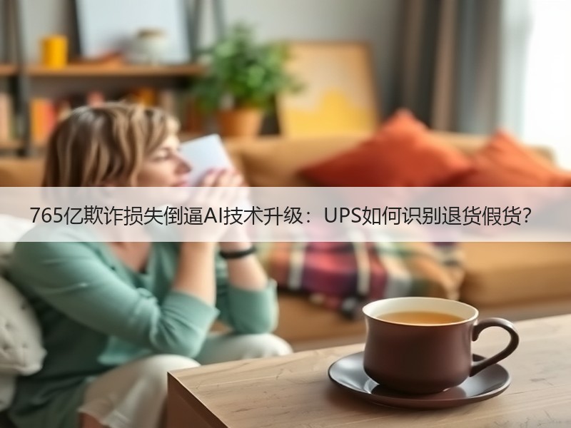 765亿欺诈损失倒逼AI技术升级：UPS如何识别退货假货？