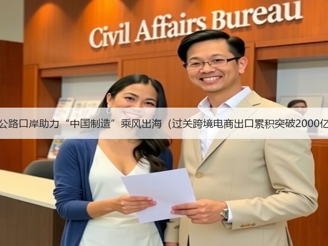 珠海公路口岸助力“中国制造”乘风出海(过关跨境电商出口累积突破2000亿元)(图2) 珠海公路口岸助力“中国制造”乘风出海(过关跨境电商出口累积突破2000亿元)(图2)