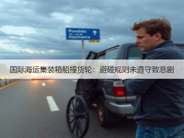 国际海运集装箱船撞货轮:避碰规则未遵守致悲剧(图1) 国际海运集装箱船撞货轮:避碰规则未遵守致悲剧(图1)
