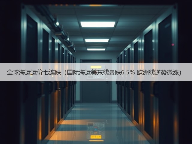全球海运运价七连跌(国际海运美东线暴跌6.5% 欧洲线逆势微涨)(图2) 全球海运运价七连跌(国际海运美东线暴跌6.5% 欧洲线逆势微涨)(图2)