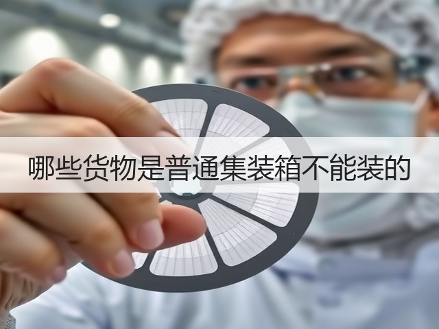 哪些货物是普通集装箱不能装的(图1) 哪些货物是普通集装箱不能装的(图1)