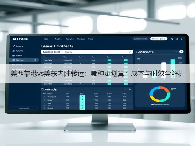 美西靠港vs美东内陆转运:哪种更划算?成本与时效全解析(图2) 美西靠港vs美东内陆转运:哪种更划算?成本与时效全解析(图2)