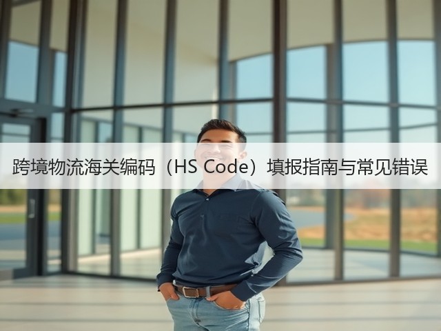 跨境物流海关编码(HS Code)填报指南与常见错误(图1) 跨境物流海关编码(HS Code)填报指南与常见错误(图1)