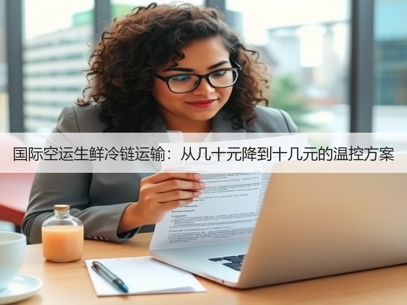 国际空运生鲜冷链运输：从几十元降到十几元的温控方案