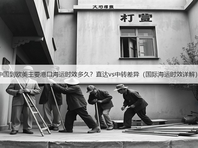 中国到欧美主要港口海运时效多久?直达vs中转差异(国际海运时效详解)(图1) 中国到欧美主要港口海运时效多久?直达vs中转差异(国际海运时效详解)(图1)